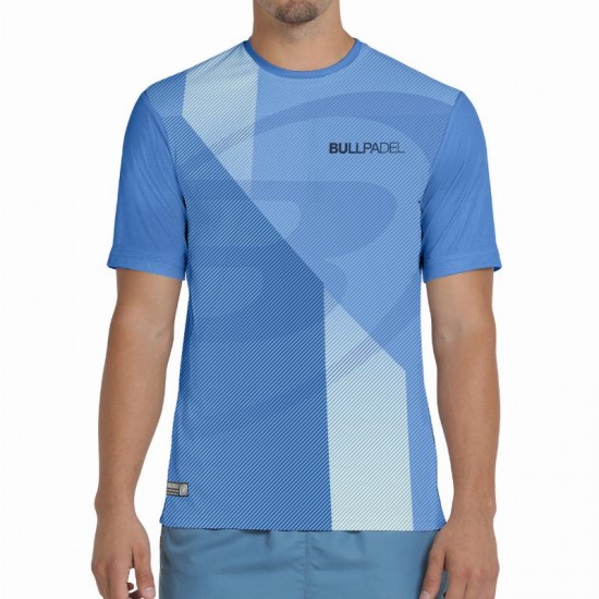 Camiseta Bullpadel Brumo Azul Atomico