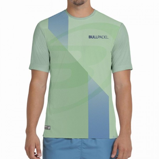 Camiseta Bullpadel Brumo Verde Manzana
