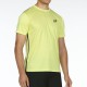 Camiseta Bullpadel Caucasi Amarillo Limon Fluor