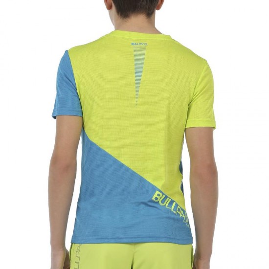 Camiseta Bullpadel Chamois Azul Atomico Lima Junior