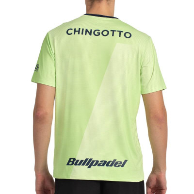 Camiseta Bullpadel Chingotto 25I Limon