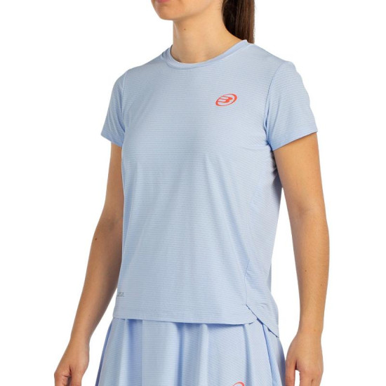 Camiseta Bullpadel Delfi Brea Chamuy Azul Celeste