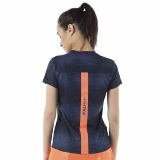 Camiseta Bullpadel Esteras Azul Lavado