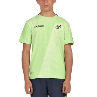 Camiseta Bullpadel Fede Chingotto 25I Limon Junior