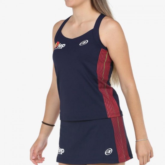 Camiseta Bullpadel FEP Exima Azul Marino