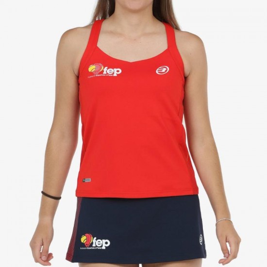 Camiseta Bullpadel FEP Exima Rojo