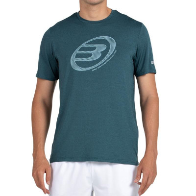 Camiseta Bullpadel Lande Verde Oscuro Vigore