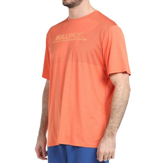 Camiseta Bullpadel Leteo Calabaza Vigore