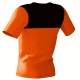 Camiseta Bullpadel Pelambe Naranja Fluor