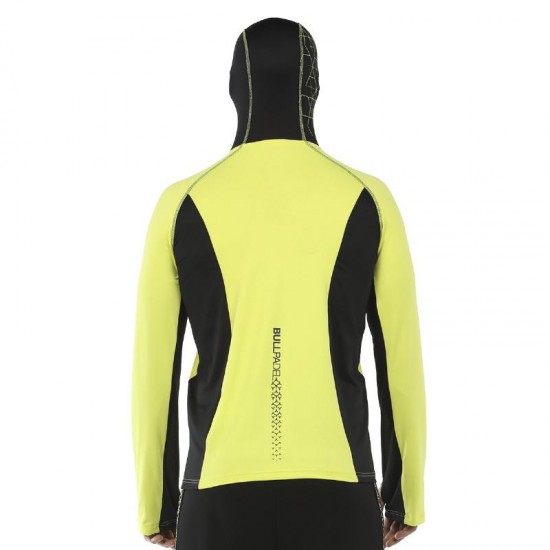 Camiseta Bullpadel Ugena Amarillo Azufre Fluor