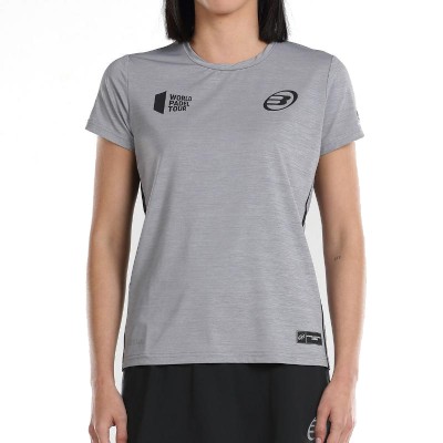 Camiseta Bullpadel WPT Llama Gris Medio Vigore