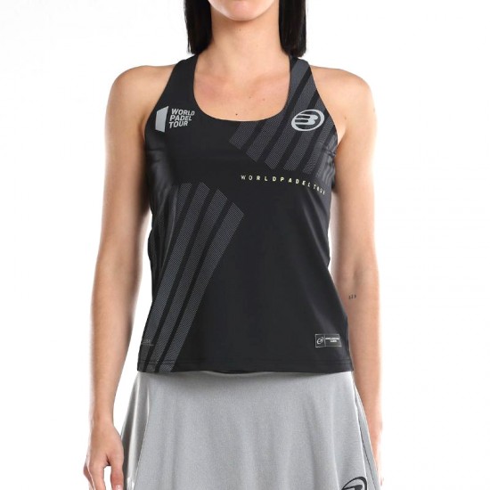 Camiseta Bullpadel WPT Llave Negro