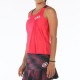 Camiseta Bullpadel WPT Revenga Carmesi Fluor