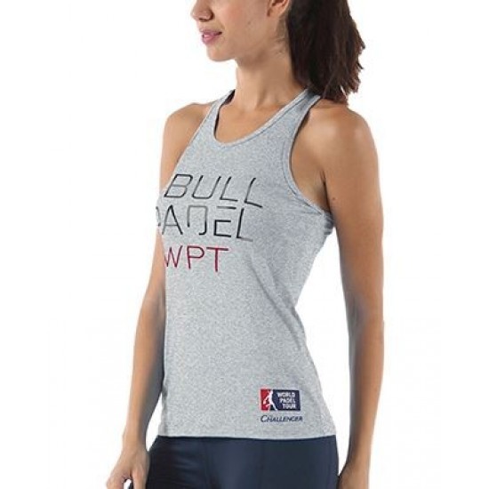 Camiseta Zamar Tirantes Gris Bullpadel