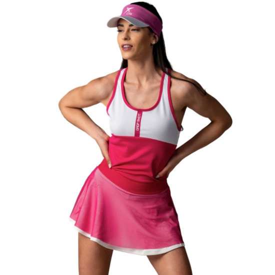 Camiseta Drop Shot Sol Azalea Rosa Blanco