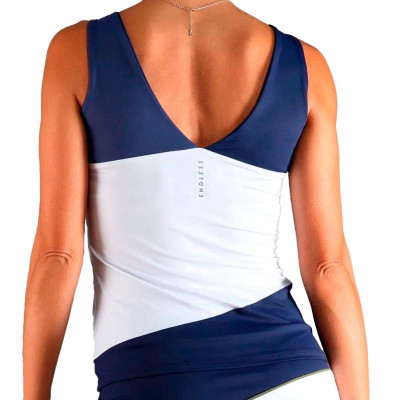 Camiseta Endless Curve Azul Marino