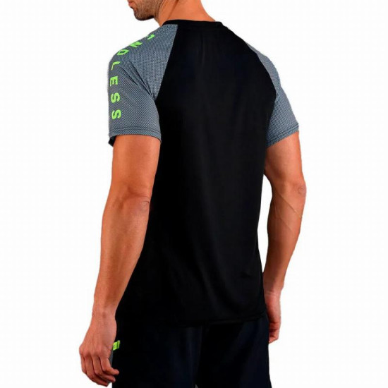 Camiseta Endless Feisty Iconic Negro Titanium