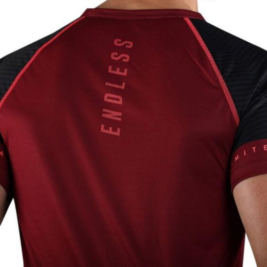 Camiseta Endless Feisty Sleeves Vino