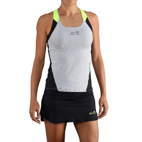 Camiseta Endless Grace Gris Chine