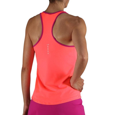 Camiseta Endless Speed V Coral Brillante