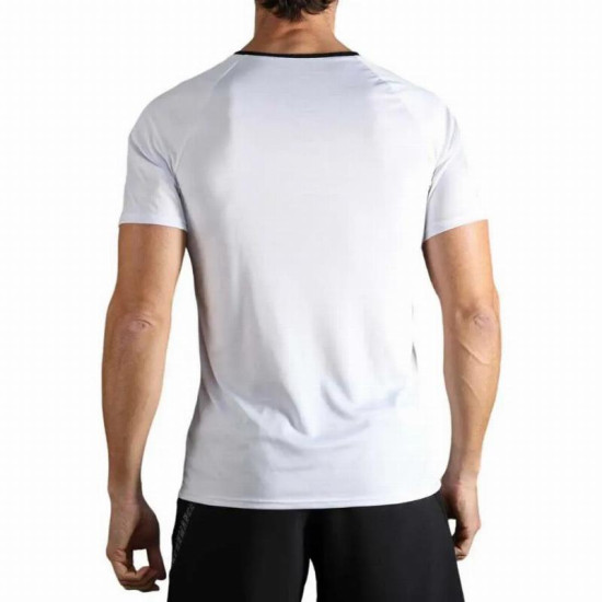 Camiseta Endless Tracer Blanco Negro