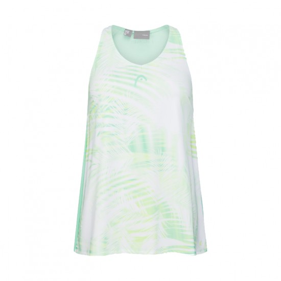 Camiseta Head Agility Verde Pastel Print Junior