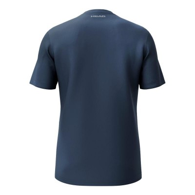 Camiseta Head Club 25 Tech Azul Marino