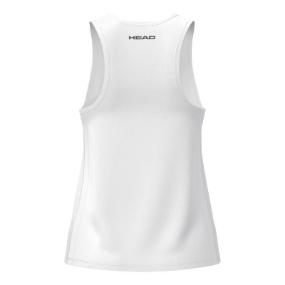 Camiseta Head Club 25 Tech Blanco Mujer