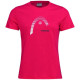 Camiseta Head Club Lara Magenta Mujer