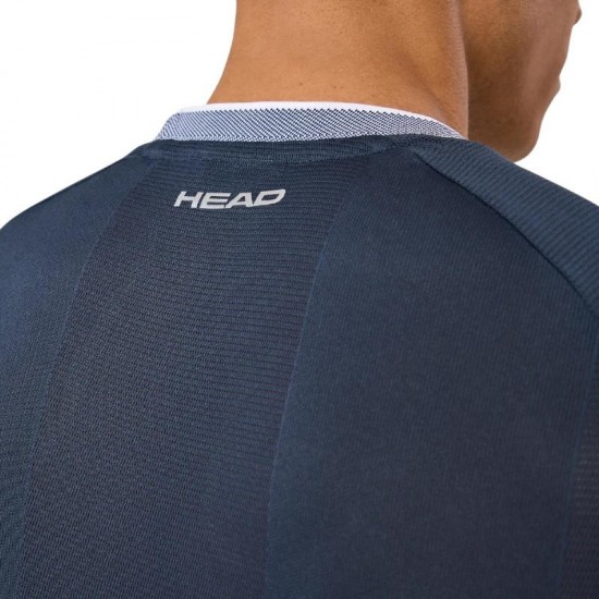 Camiseta Head Performance Azul Marino