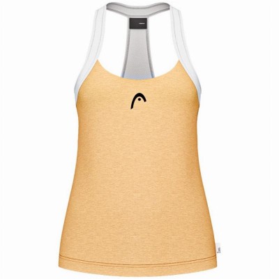Camiseta Head Play Tech Amarillo Mujer