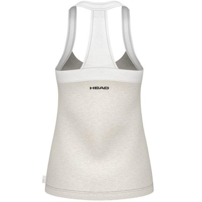 Camiseta Head Play Tech Gris Claro Mujer