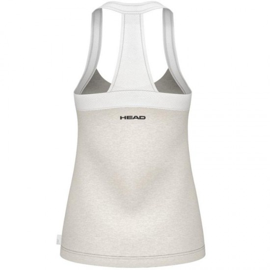 Camiseta Head Play Tech Gris Claro Mujer