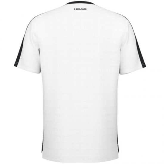 Camiseta Head Slice Blanco Junior