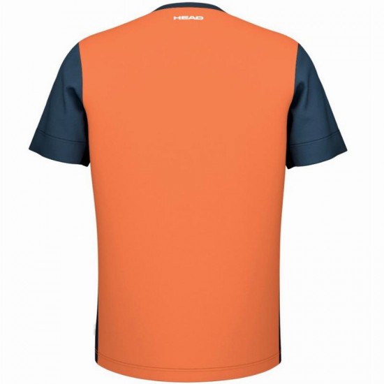 Camiseta Head Slice Naranja