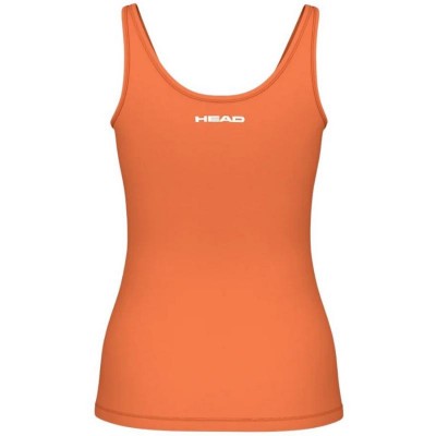 Camiseta Head Spirit II Naranja Mujer