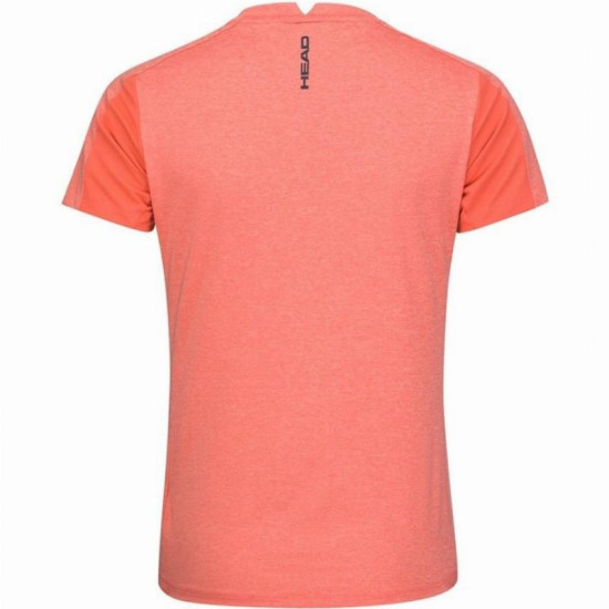 Camiseta Head Tech Coral Mujer