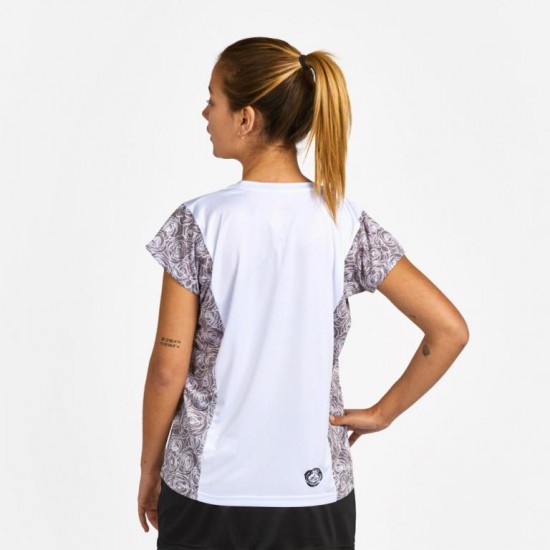 Camiseta JHayber Basic Rose Blanco Gris Mujer