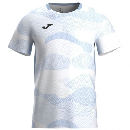 Camiseta Joma Challenge Azul Blanco