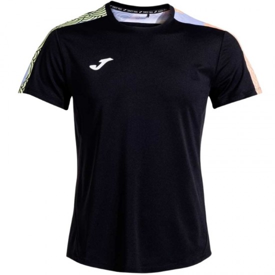 Camiseta Joma Challenge Negro Multicolor