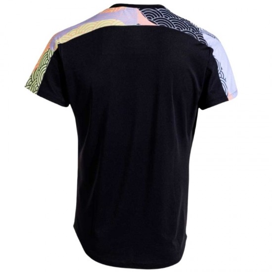 Camiseta Joma Challenge Negro Multicolor