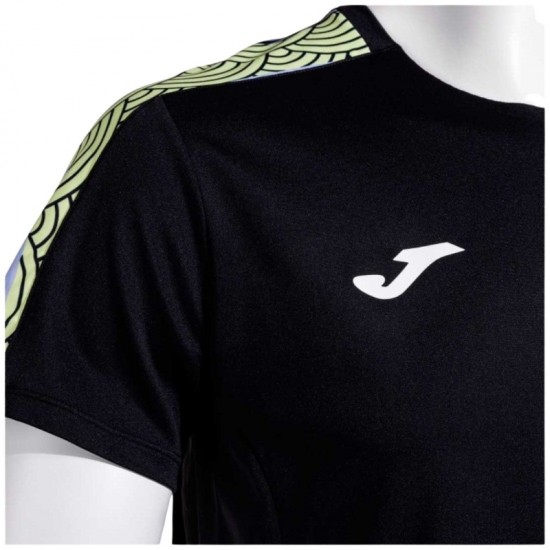 Camiseta Joma Challenge Negro Multicolor