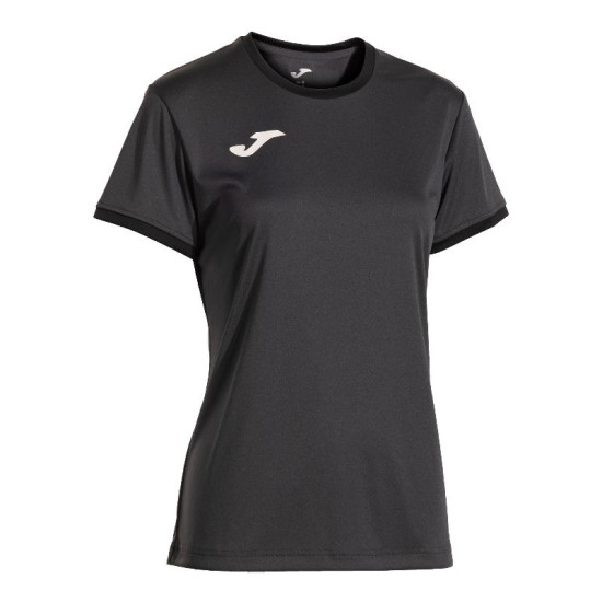 Camiseta Joma Combi Antracita Negro Mujer