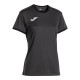 Camiseta Joma Combi Antracita Negro Mujer