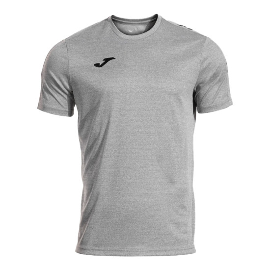 Camiseta Joma Olimpiada Gris Melange Negro