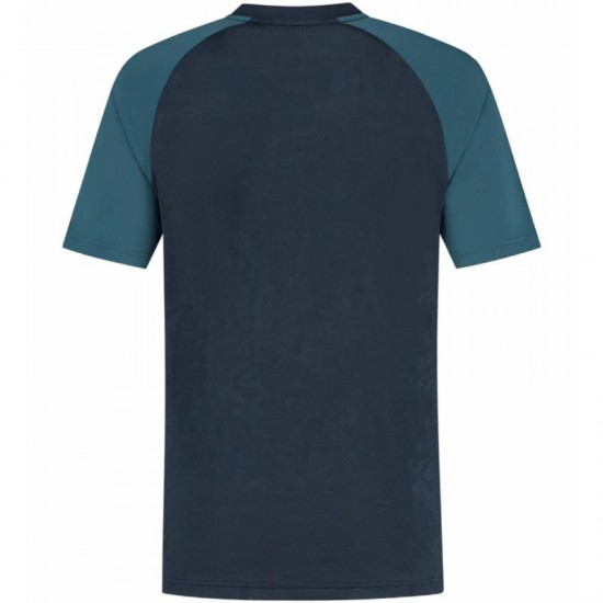 Camiseta Kswiss Hypercourt Mesh Crew 3 Peacoat Indian Teal