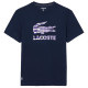 Camiseta Lacoste Daniil Medvedev Tenis Azul Marino