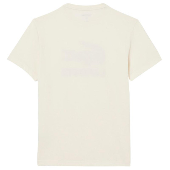 Camiseta Lacoste Daniil Medvedev Tenis Blanco Roto
