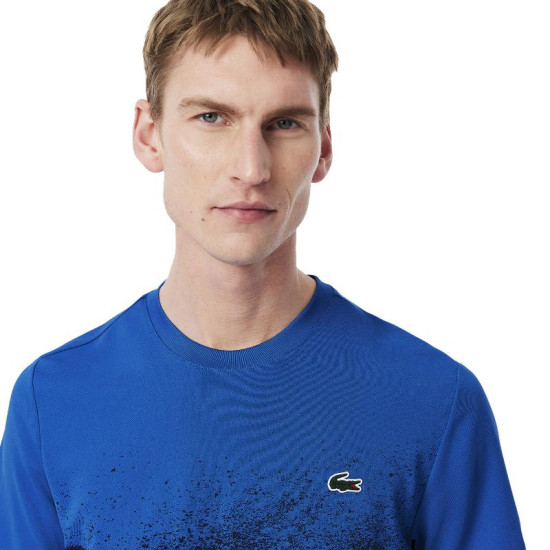 Camiseta Lacoste Novak Djokovic Azul Marino