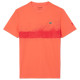 Camiseta Lacoste Novak Djokovic Naranja Rojo